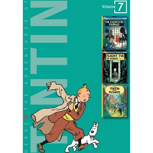 The Adventures of Tintin: Volume 7 - (3 Original Classics in 1) by  Hergé (Hardcover) - 1 of 1