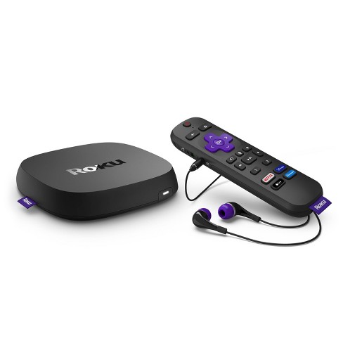 Roku Ultra 4K/HDR/Dolby Vision Streaming Device and Voice Remote Pro with  Rechargeable Battery Black 4802R - Best Buy