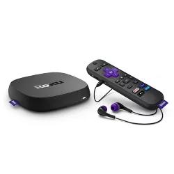Roku Ultra 2022 4K/HDR/Dolby Vision Streaming Device and Roku Voice Remote Pro with Rechargeable Battery - 4802R