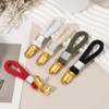 Unique Bargains Cotton Loop Metal Clothing Towel Storage Clips 3.5" - 4 of 4