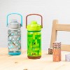 Zak Designs 16oz Plastic Kids' Water Bottle with Bumper and Antimicrobial Spout 'Minecraft': Dishwasher-Safe Toddler Drinkware - 4 of 4