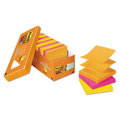 Post-it Pop-up 3 x 3 Note Refill Rio de Janeiro 90-Sheet 18/Pack R33018SSAUCP