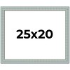 PosterPalooza | Refined Blue Picture Frame - UV Acrylic, Backing Board, Hanging Hardware Included - 2 of 4