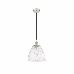 Edison Dome - 1 Light Cord Hung Mini Pendant In Industrial Style-12.25 Inches Tall and 9 Inches Wide - 1 of 1