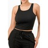Slickblue Women’s Ribbed Tank & Pant Set, Functional Pockets, Co-ord Outfit, Everyday Wear, Color Options, Size S-L - 4 of 4