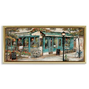 Stupell Industries European City Streets Café Scene, 25" x 11" - 1 of 4