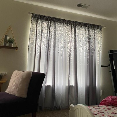 Weeping Flower Shower Curtain - Lush Décor : Target