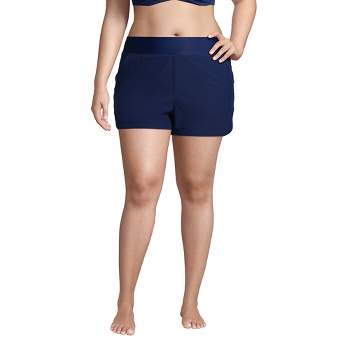 Women's Lands' End Comfort Waist UPF 50 Swim Skirt, Size: 14 Petite, Dark  Blue - Yahoo Shopping