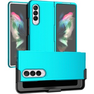 Nakedcellphone Slim Case and Belt Clip Holster Combo for Samsung Galaxy Z Fold 3 (SM-F926, 2021) - 1 of 4