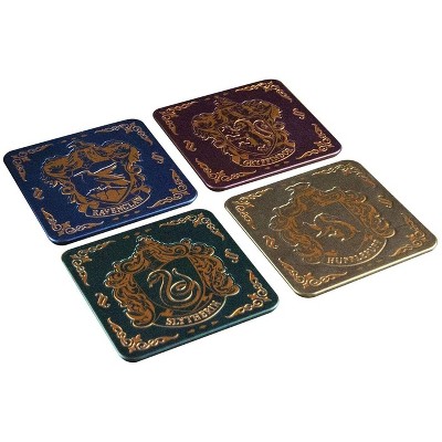 Paladone Products Ltd. Harry Potter Hogwarts Crest Drink Coasters | Set of 4