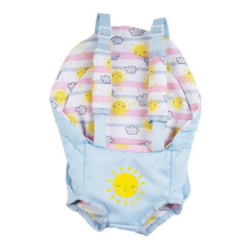 Adora Baby Doll Carrier with Color Changing Sunny Days Print, Fits Most  13-20 Inch Baby Dolls