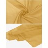 Elerevyo Women's Solid Satin Scarves Small Square Neck Scarf Neckerchief 19.7"x19.7" - 4 of 4