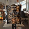 Dachshund Print Pattern All-Season Car Nap Blanket, Plush Fleece Throw, Polyester Fiber, Cozy Travel Blanket for Pets and Home Use - 2 of 4