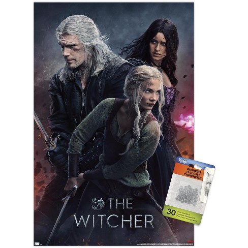  Netflix The Witcher: Season 3 - Geralt One Sheet Wall