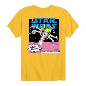Boys' - Star Wars - Luke Skywalker Ship Short Sleeve Graphic T-Shirt - 1 of 4