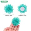 Unique Bargains Mesh Fabric Full Chiffon Flowers for DIY 12 Pcs - 3 of 4
