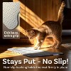 Petcove Cat Litter Mat, 19.7" x 15.8" Small Honeycomb Dual-Layer Litter Trapping Mat, Waterproof, Non-Slip Floor Guard for Indoor Litter Boxes - 3 of 4