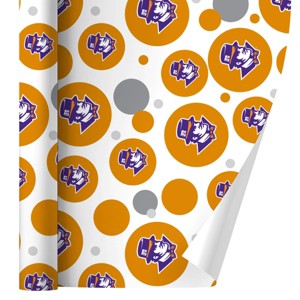 University of Evansville Secondary Logo Gift Wrap Wrapping Paper Roll 30x72 - 1 of 4