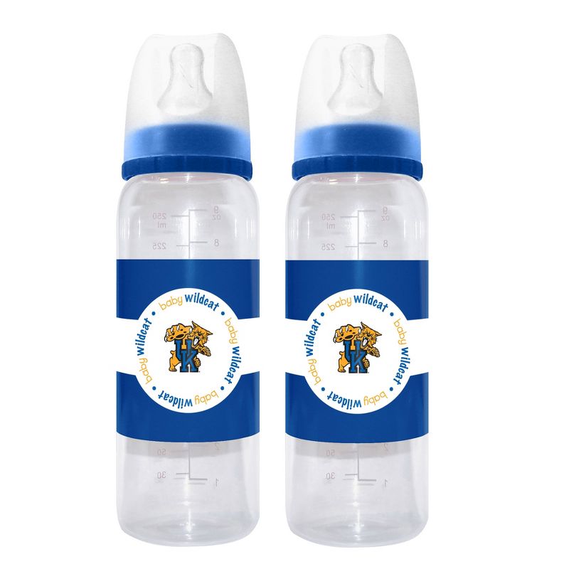 BabyFanatic Officially Licensed NCAA Kentucky Wildcats 9oz Infant Baby Bottle 2 Pack, 1 of 4