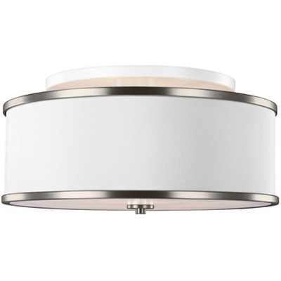Generation Lighting Lennon 20"W Satin Nickel Ceiling Light