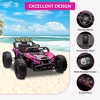 24V Ride on Car for Kids, Kids Electric Car with Remote Control, Electric Ride on Toys with Bluetooth LED Lights for Kids 3-8 Years - 3 of 4