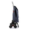 Rolser I-Max Tweed 6 Wheel Stair Climber Foldable Shopping Trolley Navy - 2 of 4