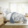 Ultra-Soft Quilted Coverlet Set – Lightweight Comfort in Rose Garden Print - Becky Cameron - image 2 of 4