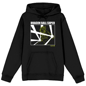 Dragon Ball Super Vegeta Super Galick Gun Long Sleeve Black Adult Hooded Sweatshirt - 1 of 3