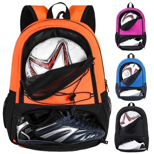 Generic Soccer Bag-Backpack for Soccer,Backpack for Football & Volleyball & Handball - 1 of 4