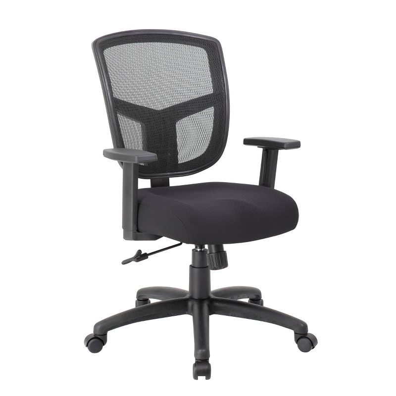 Task Chair Synchro-Tilt Black - Boss Office Products, 3 of 11