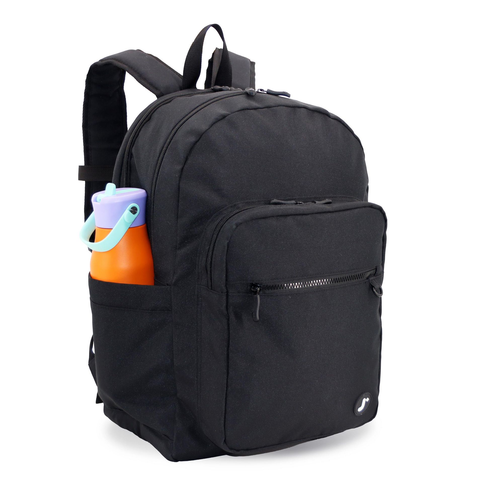 J World Zenpack 17.5" Backpack with Separate Laptop Pocket for School, Commute and Travel