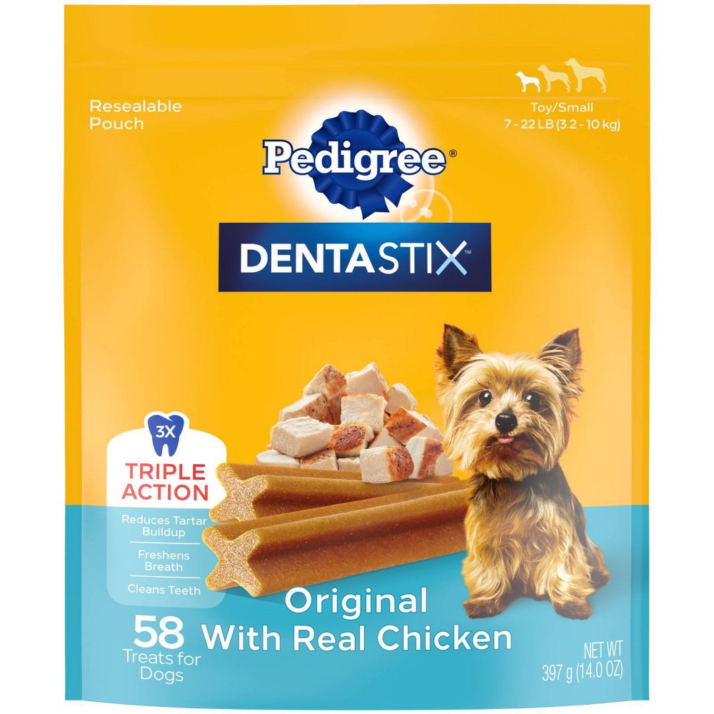 UPC 023100102245 product image for Pedigree Dentastix Original Chicken Dental Dog Treats - 58ct | upcitemdb.com