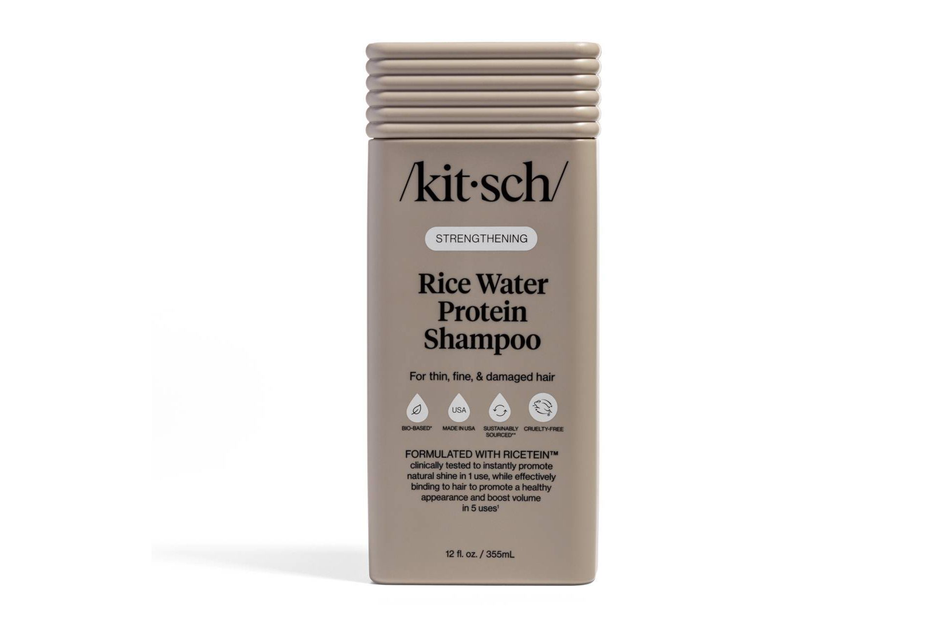 Kitsch Strengthening Rice Water Shampoo - 12oz