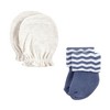 Hudson Baby Infant Boy Socks and Mittens Set, Woodland Boy, 0-6 Months - 4 of 4