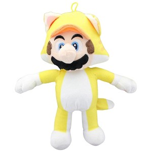 Toynk Nintendo Super Mario Bros. 12 Inch Collectible Plush - Cat M - 1 of 3