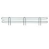 Quantum Storage Systems Back Ledge, 72"W X 4"H, Green Epoxy Antimicrobial Finish - 2 of 2