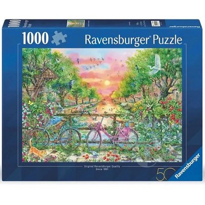 Ravensburger Dreamy Bikes in Amsterdam 1000 Piece Puzzle 1462