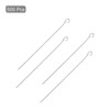 Unique Bargains DIY Craft Necklaces Bracelets Earrings Jewelry Making Iron 21 Gauge Eye Pins 500 Pcs - 3 of 4