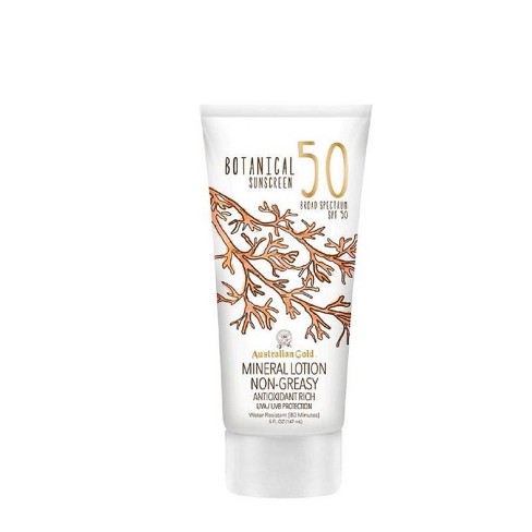 Australian Gold Botanical Mineral Lotion Spf 50 - 5oz Target