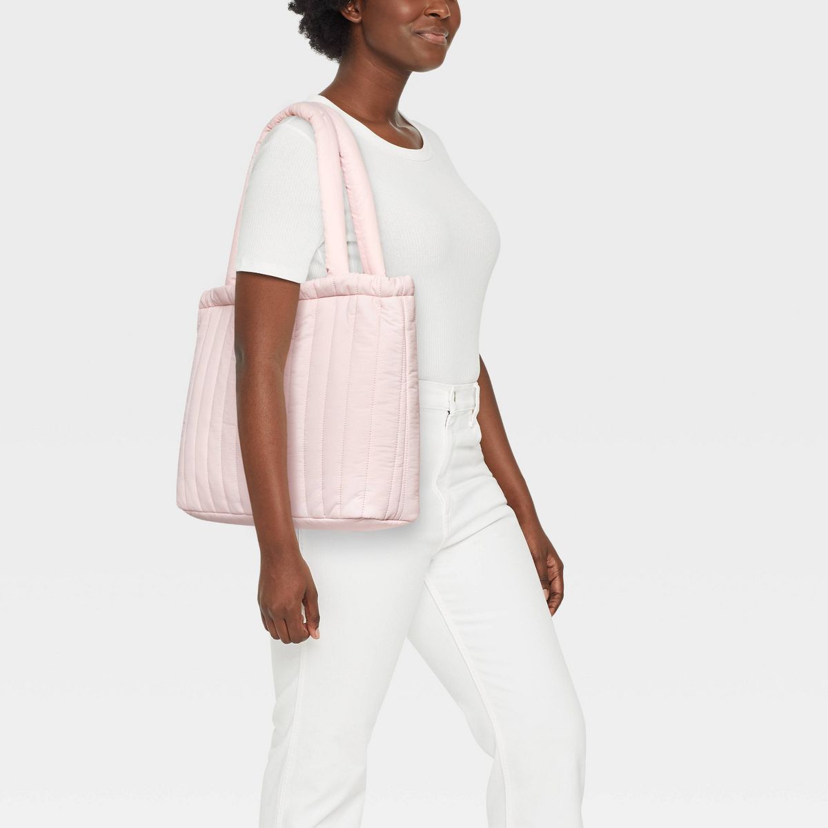 Quilted Drawstring Tote Handbag - Universal Thread™ - thumbnail 8