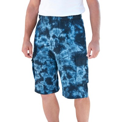 KingSize Men's Big & Tall Fleece 10" Cargo Shorts