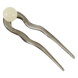 Unique Bargains Women's Grace U-shaped Hair Pins 5.12"x1.42"x0.59" 1 Pc - 1 of 3