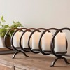 Modern Metal Sprial Candle Holder Centerpiece 31"L - 3 of 4