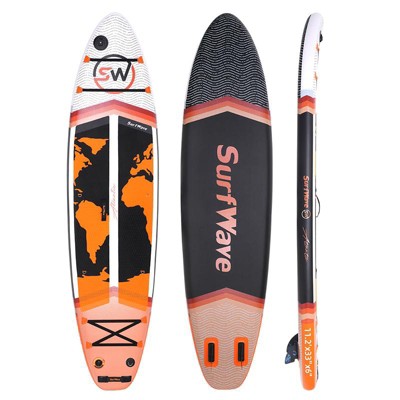 VYNXARIA Inflatable Stand Up Paddle Board 11'*34"*6" With Accessories,Orange