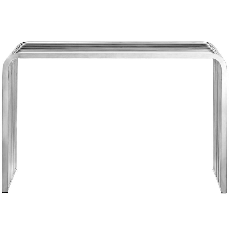 Modway Pipe Stainless Steel Console Table, 4 of 7