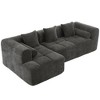 JUJABU 101.2" Sectional Sofa with Deep Seating and Two Side Pockets for Living Room - 2 of 4