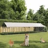 vidaXL Outdoor Dog Kennel with Roof 236.2"x78.7"x59.1" - 2 of 4
