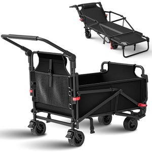 Droyd Kaab K Wagon 2-In-1 Outdoor Portable Folding Camping Chair
