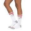 MUK LUKS Womens 3 Pack Cotton Compression Crew Socks - 2 of 4
