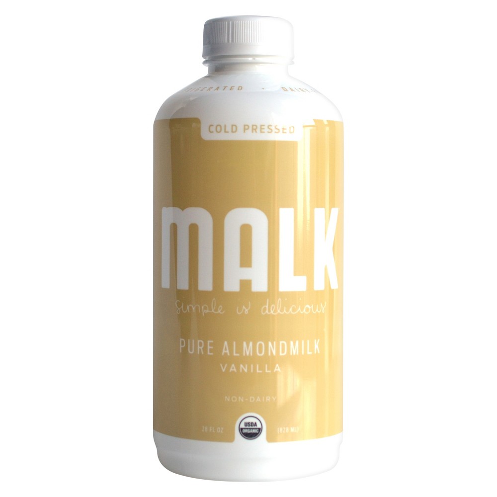 UPC 861029000125 product image for Malk Cold Pressed Pure Vanilla Flavored AlmondMilk - 28 fl oz | upcitemdb.com